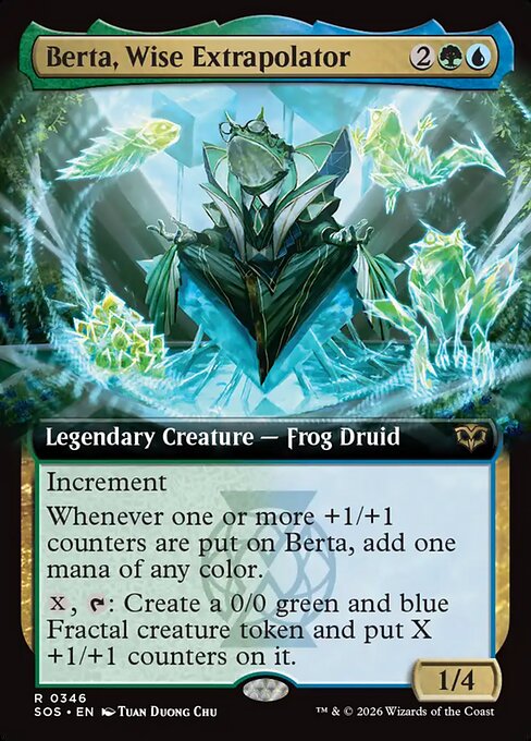Berta, Wise Extrapolator // Secrets of Strixhaven // SOS 346
