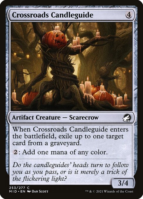 Crossroads Candleguide // Innistrad: Midnight Hunt // MID 253
