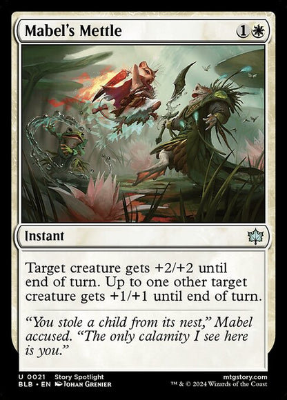 Mabel's Mettle // Bloomburrow // BLB 21