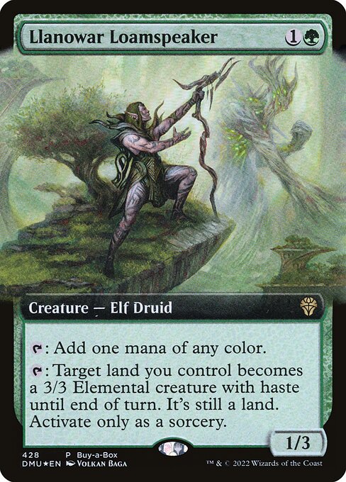 Llanowar Loamspeaker // Dominaria United // DMU 428