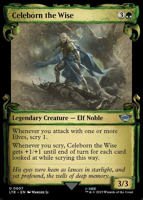 Celeborn the Wise // The Lord of the Rings: Tales of Middle-earth // LTR 607
