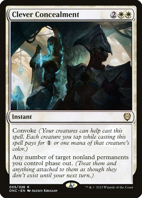 Clever Concealment // Phyrexia: All Will Be One Commander // ONC 5