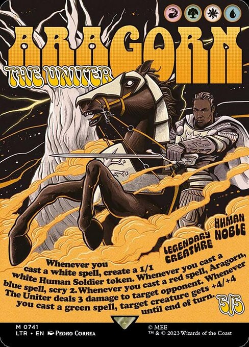 Aragorn, the Uniter // The Lord of the Rings: Tales of Middle-earth // LTR 741