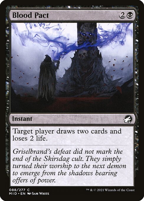 Blood Pact // Innistrad: Midnight Hunt // MID 88