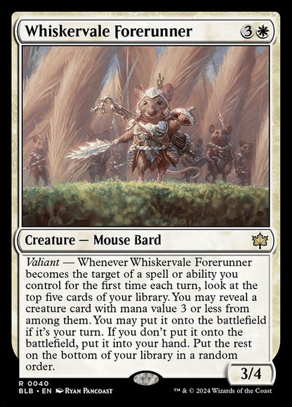 Whiskervale Forerunner // Bloomburrow // BLB 40