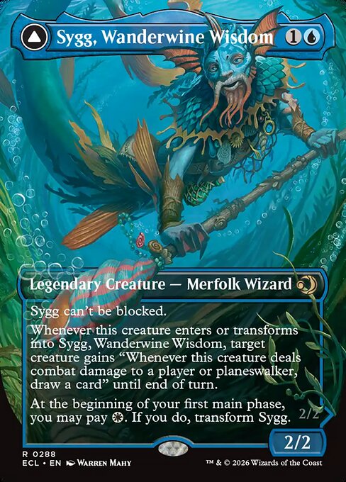 Sygg, Wanderwine Wisdom // Sygg, Wanderbrine Shield // Lorwyn Eclipsed // ECL 288