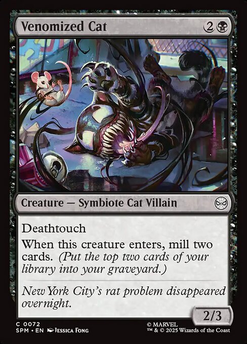 Venomized Cat // Marvel's Spider-Man // SPM 72
