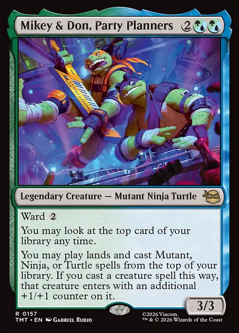 Mikey & Don, Party Planners // Teenage Mutant Ninja Turtles // TMT 157