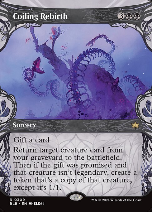 Coiling Rebirth // Bloomburrow // BLB 309
