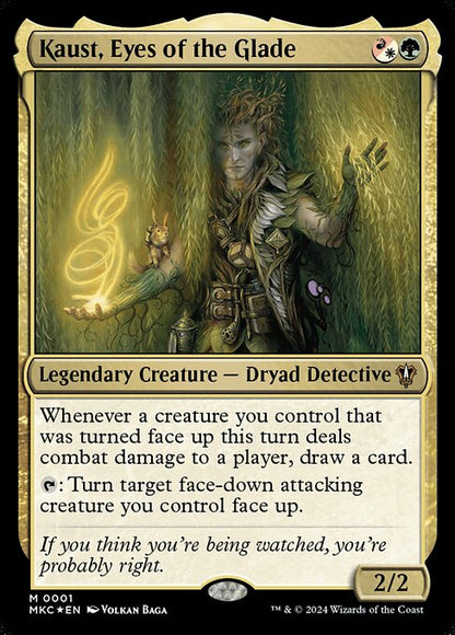 Kaust, Eyes of the Glade // Murders at Karlov Manor Commander // MKC 1