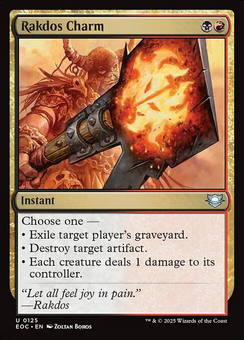 Rakdos Charm // Edge of Eternities Commander // EOC 125