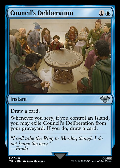 Council's Deliberation // The Lord of the Rings: Tales of Middle-earth // LTR 46