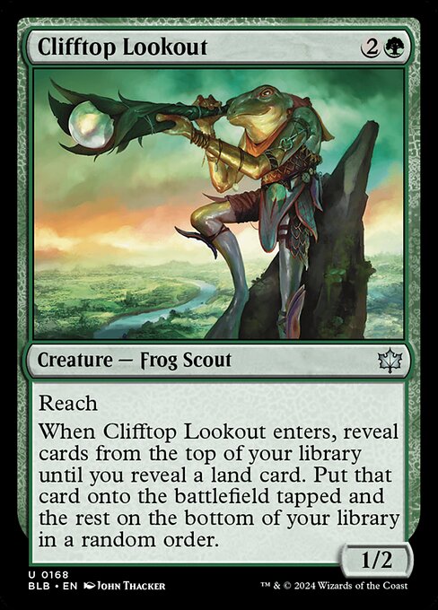 Clifftop Lookout // Bloomburrow // BLB 168
