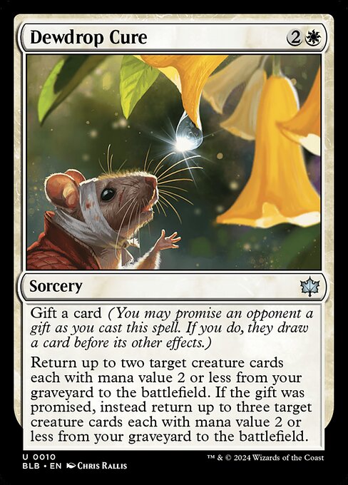 Dewdrop Cure // Bloomburrow // BLB 10