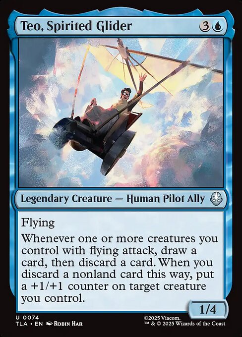 Teo, Spirited Glider // Avatar: The Last Airbender // TLA 74