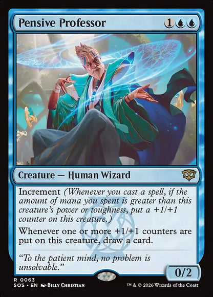 Pensive Professor // Secrets of Strixhaven // SOS 63