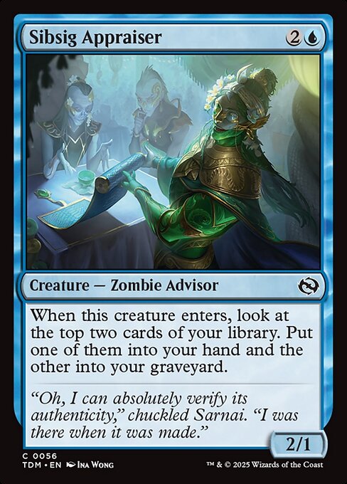 Sibsig Appraiser // Tarkir: Dragonstorm // TDM 56