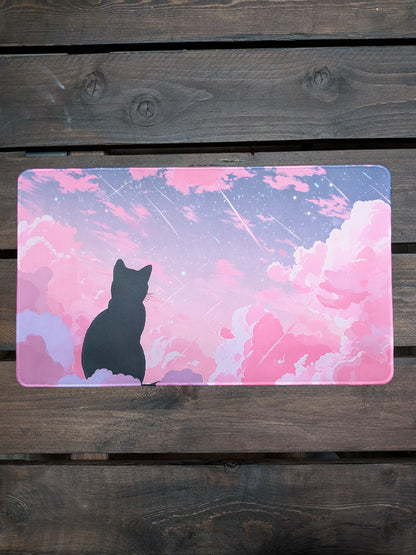 Cloud Kitty Playmat 60x45cm Stitched Edge