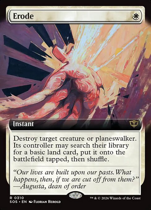 Erode // Secrets of Strixhaven // SOS 310