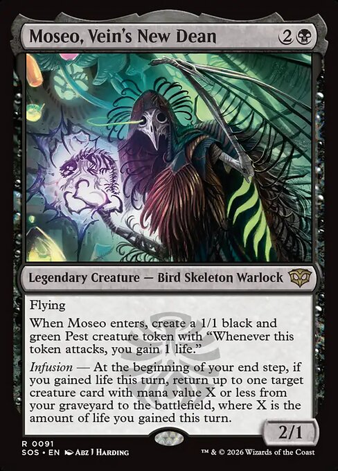 Moseo, Vein's New Dean // Secrets of Strixhaven // SOS 91