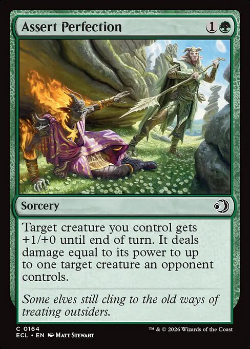 Assert Perfection // Lorwyn Eclipsed // ECL 164
