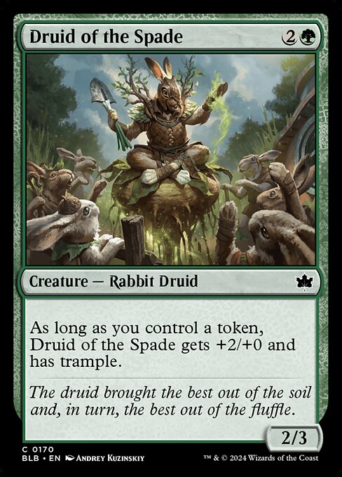Druid of the Spade // Bloomburrow // BLB 170