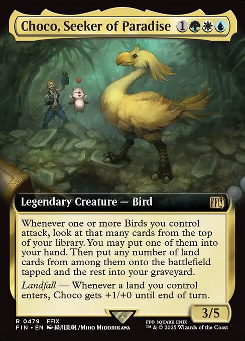 Choco, Seeker of Paradise // Final Fantasy // FIN 479