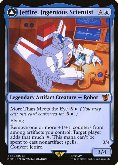 Jetfire, Ingenious Scientist // Jetfire, Air Guardian // Transformers // BOT 3