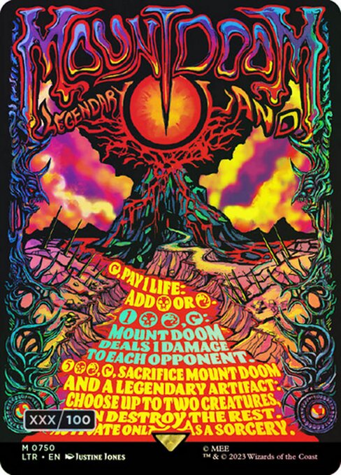 Mount Doom // The Lord of the Rings: Tales of Middle-earth // LTR 750z