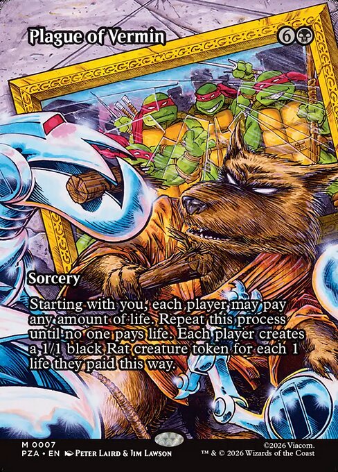 Plague of Vermin // Teenage Mutant Ninja Turtles Source Material // PZA 7