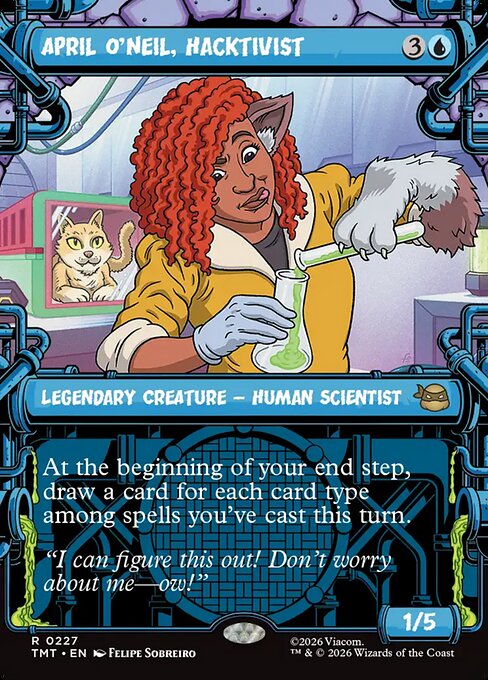 April O'Neil, Hacktivist // MTG // TMT 227