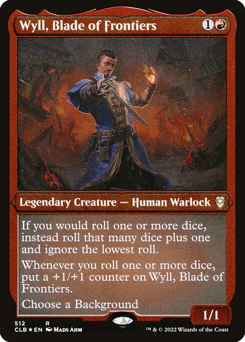 Wyll, Blade of Frontiers // Commander Legends: Battle for Baldur's Gate // CLB 512