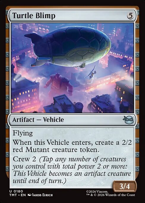 Turtle Blimp // MTG // TMT 180