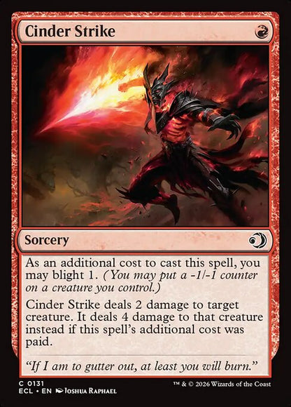 Cinder Strike // Lorwyn Eclipsed // ECL 131