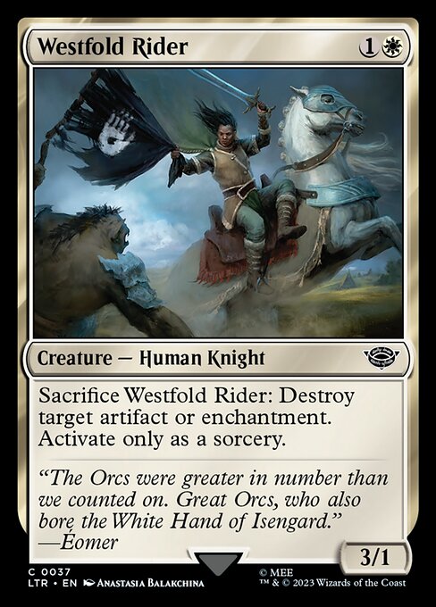 Westfold Rider // The Lord of the Rings: Tales of Middle-earth // LTR 37