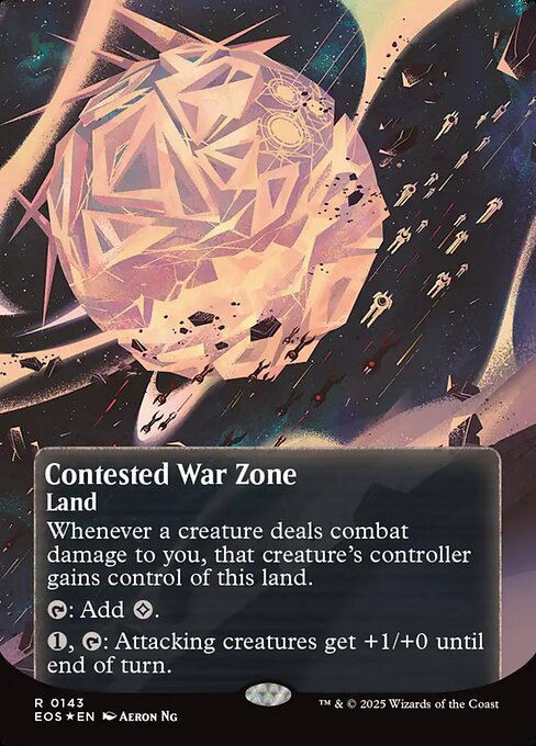 Contested War Zone // Edge of Eternities: Stellar Sights // EOS 143