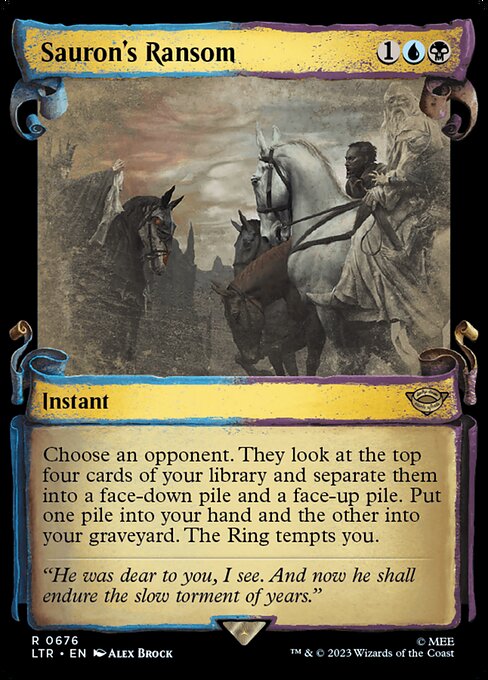 Sauron's Ransom // The Lord of the Rings: Tales of Middle-earth // LTR 676