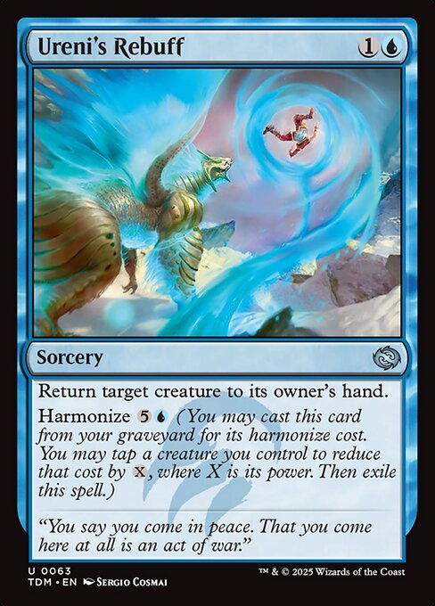 Ureni's Rebuff // Tarkir: Dragonstorm // TDM 63