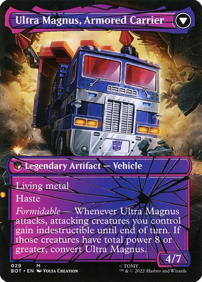 Ultra Magnus, Tactician // Ultra Magnus, Armored Carrier // Transformers // BOT 29