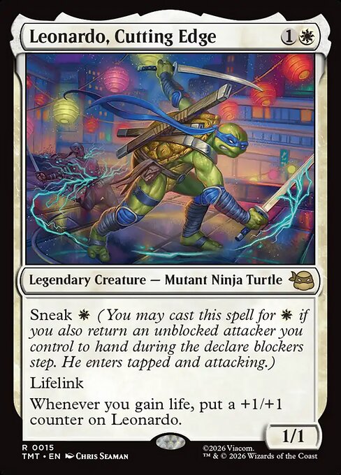 Leonardo, Cutting Edge // Teenage Mutant Ninja Turtles // TMT 15