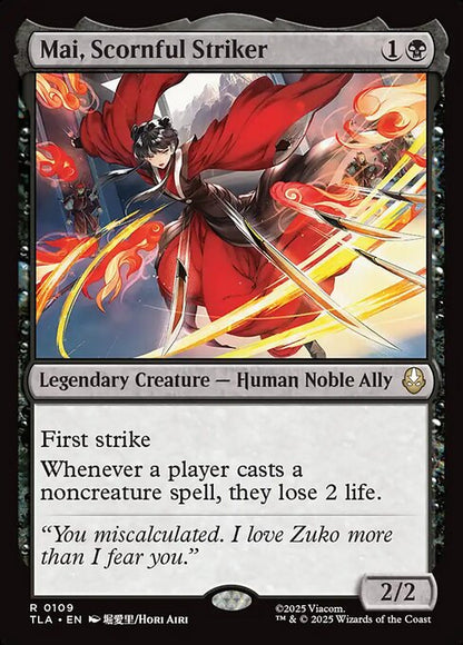 Mai, Scornful Striker // Avatar: The Last Airbender // TLA 109