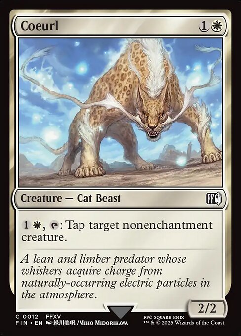 Coeurl // Final Fantasy // FIN 12