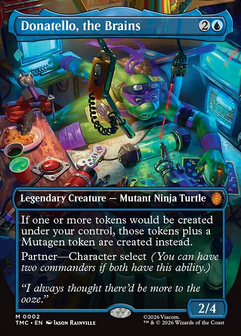 Donatello, the Brains // Teenage Mutant Ninja Turtles Eternal // TMC 2