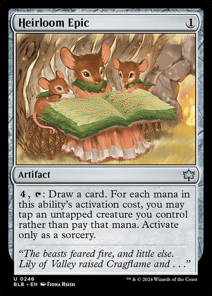 Heirloom Epic // Bloomburrow // BLB 246