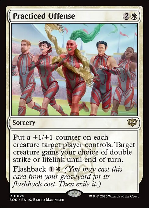 Practiced Offense // Secrets of Strixhaven // SOS 25