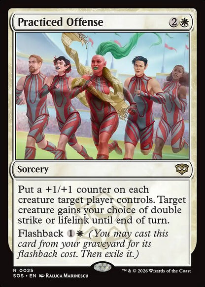 Practiced Offense // Secrets of Strixhaven // SOS 25