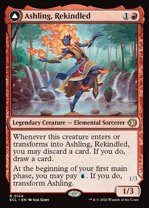 Ashling, Rekindled // Ashling, Rimebound // Lorwyn Eclipsed // ECL 124