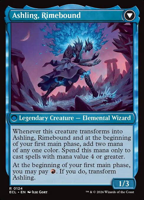 Ashling, Rekindled // Ashling, Rimebound // Lorwyn Eclipsed // ECL 124