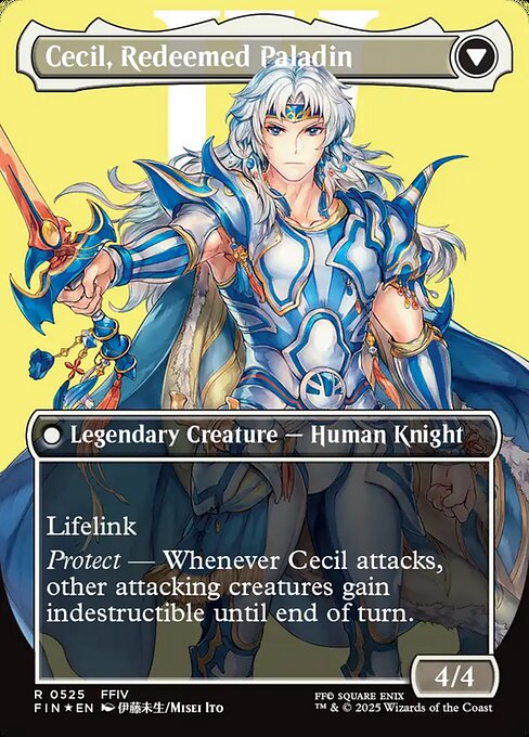 Cecil, Dark Knight // Cecil, Redeemed Paladin // Final Fantasy // FIN 525