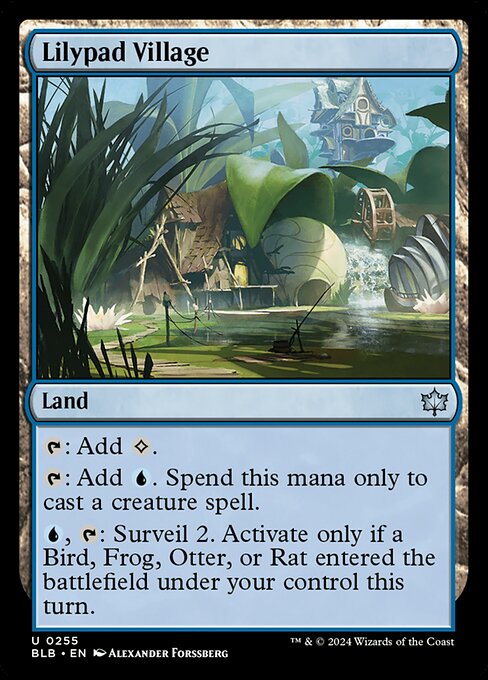 Lilypad Village // Bloomburrow // BLB 255